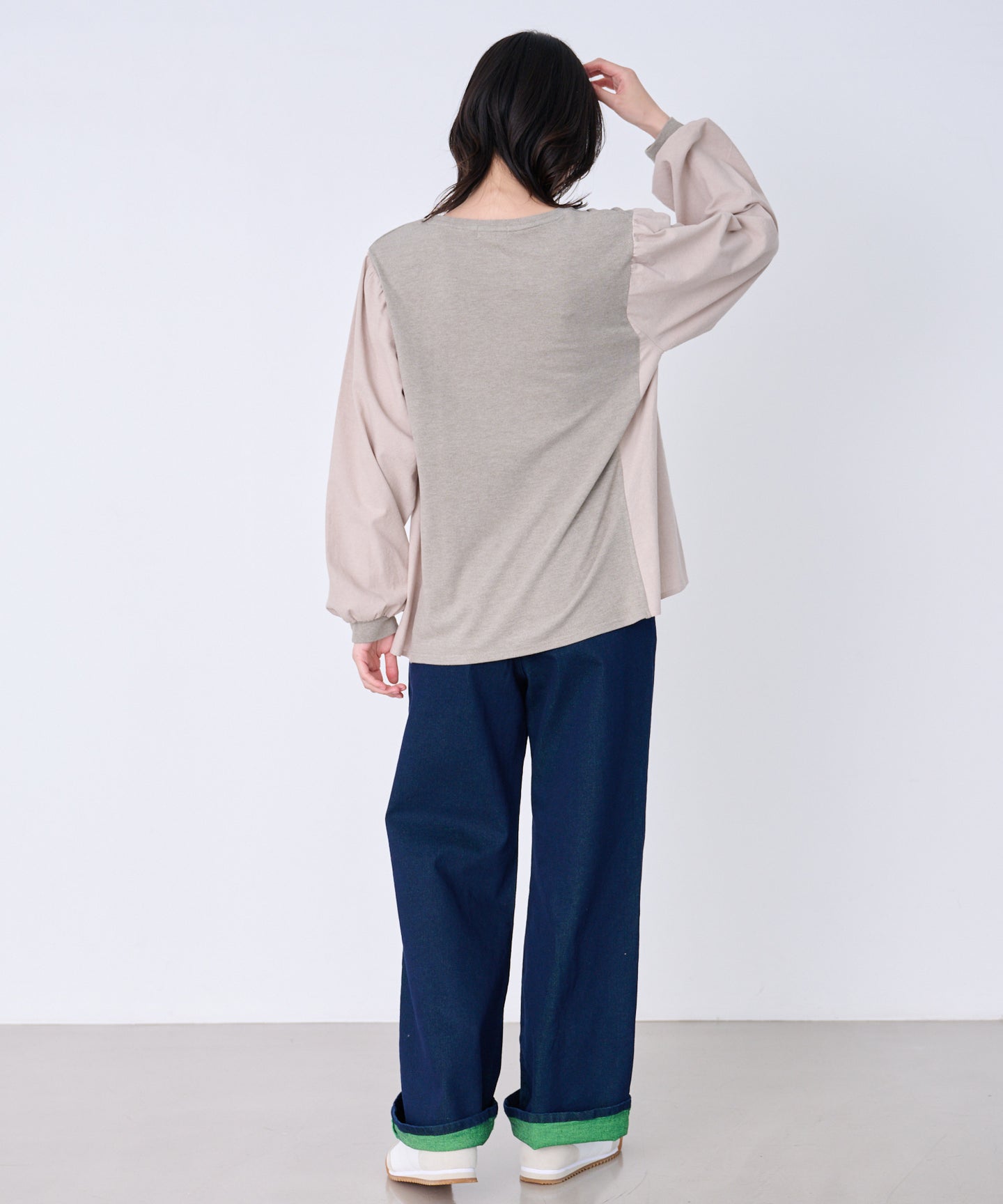 Arnold Palmer マシュマロ天竺 ドッキングプルオーバー